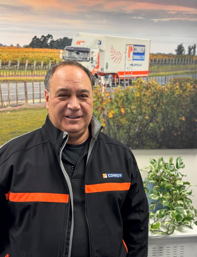 Conroy Removals Auckland Branch Manager, Colin Holloway.